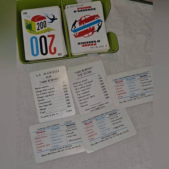 60s vintage French card game - Picture 3 of 4
